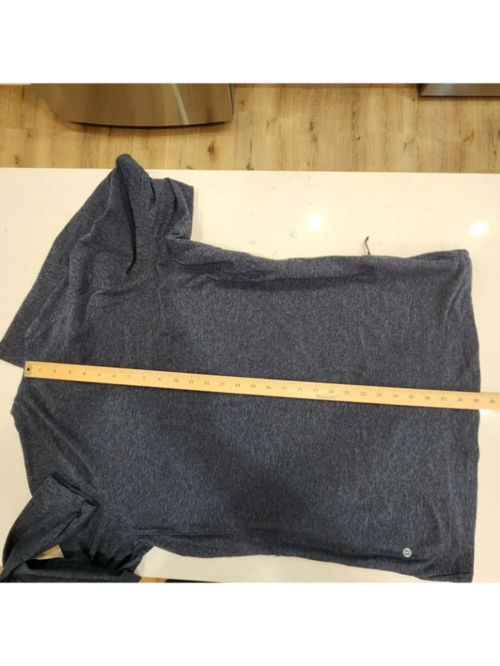 Lululemon Surge Warm Long Sleeve Shirt Dark Gray Running Hiking Thermal Mens L - Picture 11 of 11